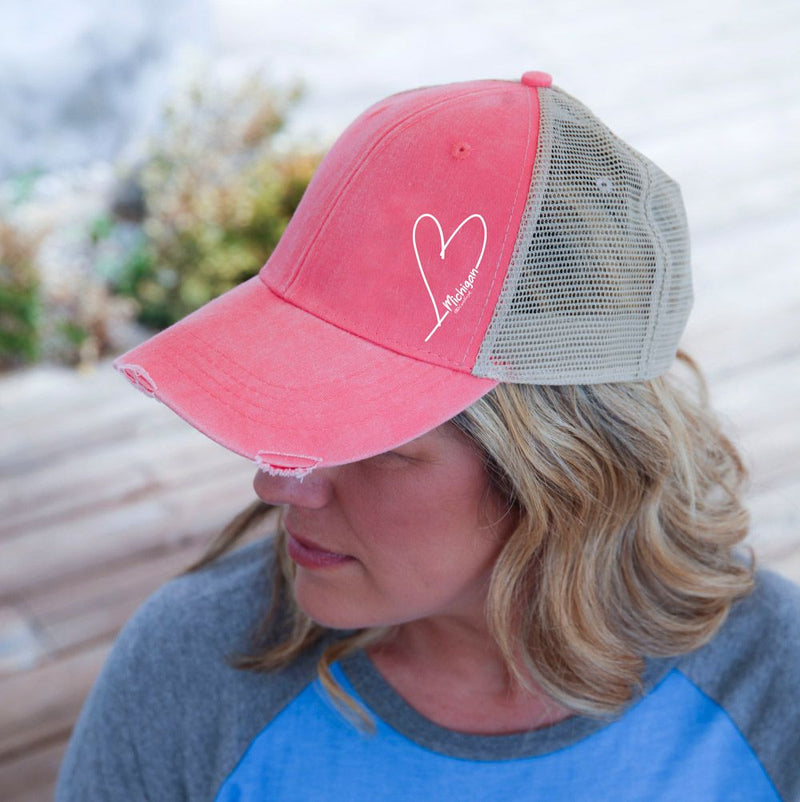 "Little Love"Distressed Comfort Hat