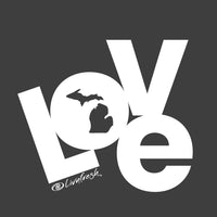 "Love The Mitten"Relaxed Fit Classic Hoodie