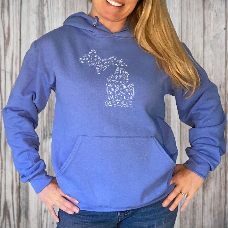 "Fall Wonder"Relaxed Fit Classic Unisex Hoodie