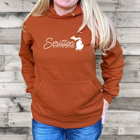 "Smitten With The Mitten"Relaxed Fit Classic Hoodie