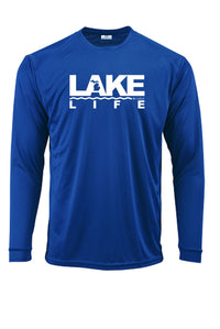 "Michigan Lake Life"Men's Islander Sun Protection Long Sleeve Tee UPF #50