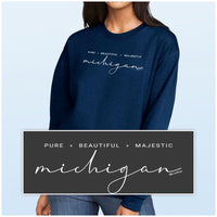 "Majestic"Soft Style Relaxed Fit Crew