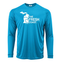 "Fresh Coast"Men's Islander Sun Protection Long Sleeve Tee UPF #50