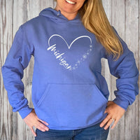 "Fall In Love With Winter"Relaxed Fit Classic Hoodie