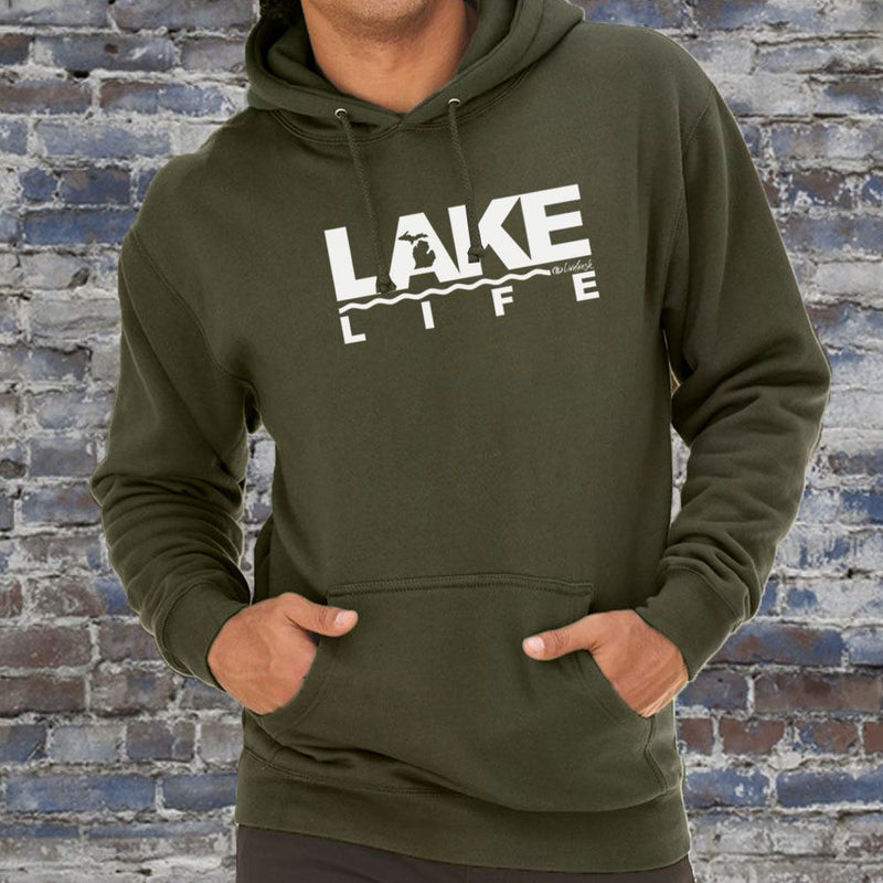 "Michigan Lake Life"Men's Classic Hoodie