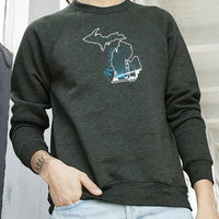 "Mighty"Men's Ultra Soft Pullover Crew